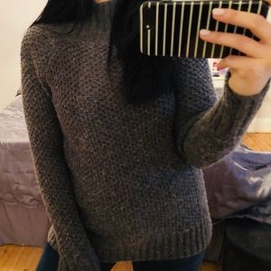 American Eagle Gray // Jegging Sweater